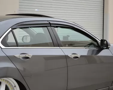 2014 Acura TSX PRO Design Side Window Visors / Deflectors