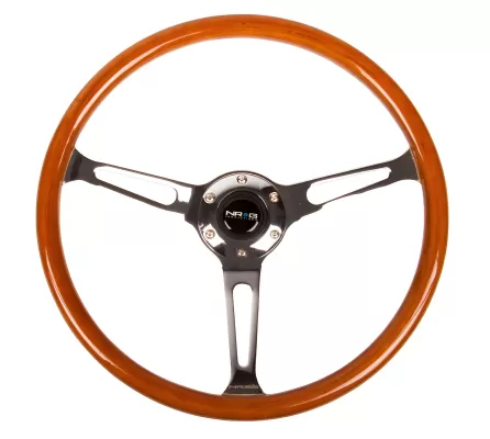 Universal (Rigid) (Classic Style Chrome 3 Spoke Center) (360mm Diameter)