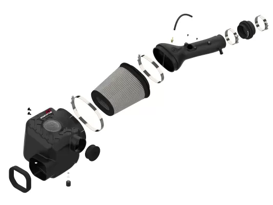 Toyota Tacoma - 2005 to 2011 - 4 Door Acs Cab [Base 4.0L 4WD, PreRunner 4.0L, X Runner] _or_ 4 Door Dbl Cab [Base 4.0L 4WD, PreRunner 4.0L] (Black) (Uses Pro Dry S Filter)