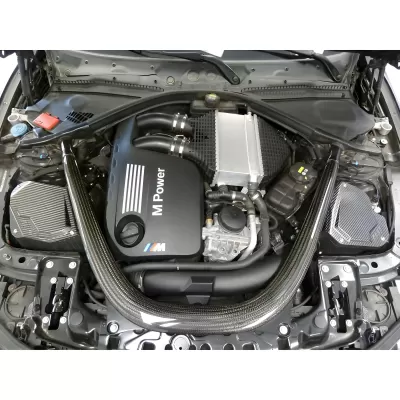 BMW 4 Series M4 - 2015 to 2020 - All [All] (Black) (With Filter Box) (Dual Intakes)