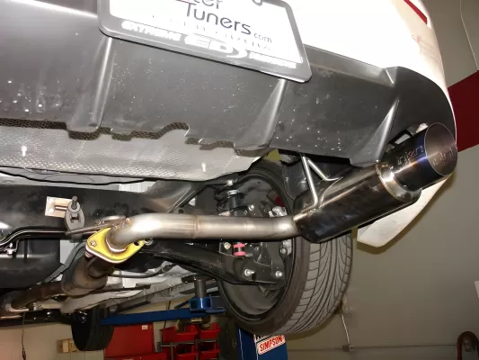 Mitsubishi Lancer - 2008 to 2011 - All [All] (Axle-Back System) (Burnt Titanium Tip)