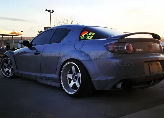 Mazda RX8 - 2004 to 2011 - Coupe [All]  : Courtesy of Community Member Lorin from S. Dakota. Installed on 05 Mazda RX8