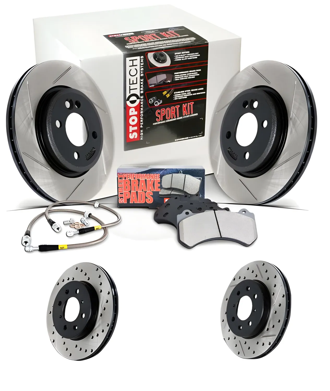 Power Stop Front & Rear Autospecialty Brake Kit | 2014-2015 Lexus IS250 F Sport (KOE6988)