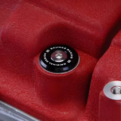 Honda Del Sol - 1994 to 1997 - Coupe [DOHC VTEC] (Black Anodized) (12 Washers and 12 Bolts)