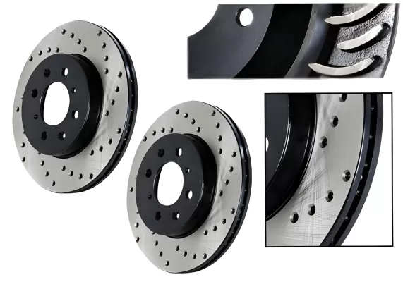 Lexus IS 250 - 2009 to 2013 - Sedan [All] (Front Pair) (Drilled) (US Spec)