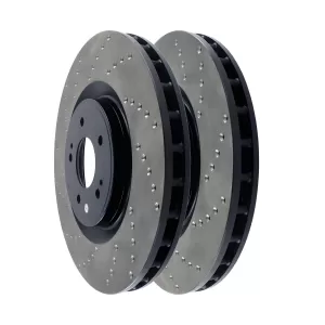 2011 Mitsubishi Lancer Evo StopTech Sport Drilled Rotors (Pair)