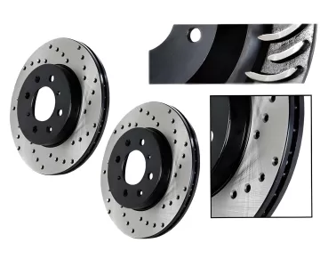 General Representation 2020 Honda Fit StopTech Sport Drilled Rotors (Pair)