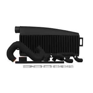 Subaru Impreza - 2002 to 2007 - All [WRX 2.0L, WRX 2.5L, WRX Limited, WRX TR] (Top Mount Kit) (Black Intercooler Core With Red Silicone Hoses)