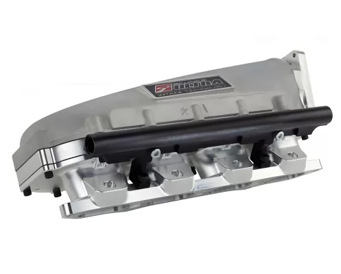 Honda Civic - 2017 to 2021 - 4 Door Hatchback [FK8 Type R, FK8 Type R Limited] (Race Series With Billet Runners) (3.5 Liter Version) (Silver Spacer) : Skunk2 composite secondary fuel rail sold separately.