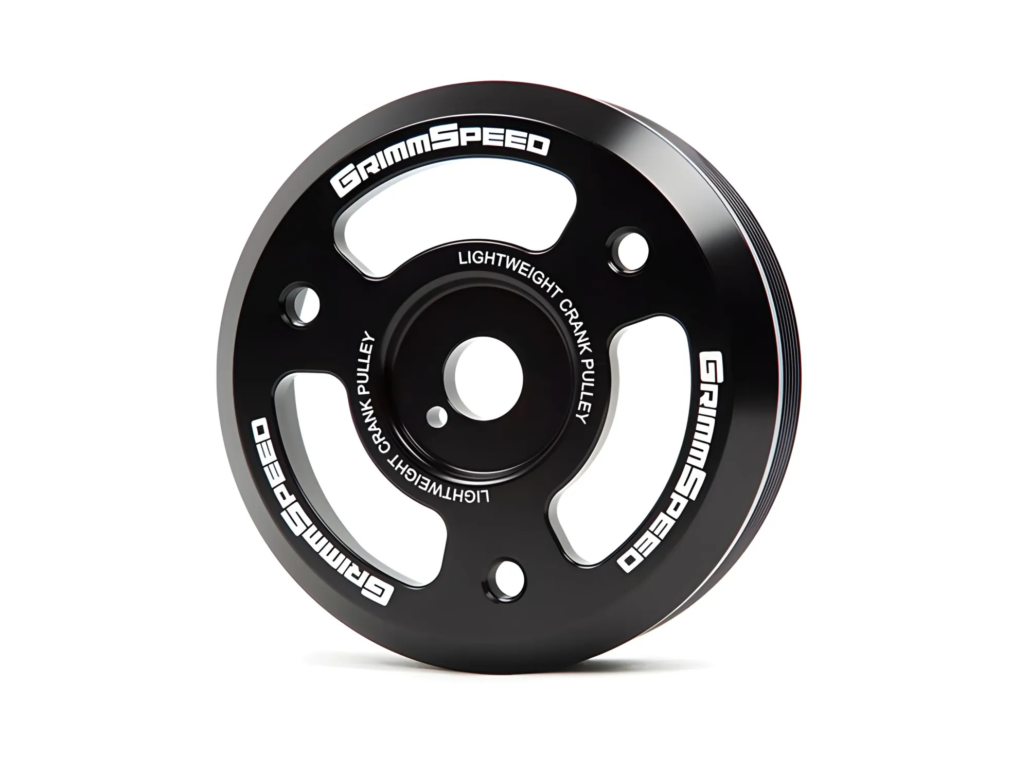 Lightweight Crank Pulley - Black - 2015-21 Subaru WRX, 2013