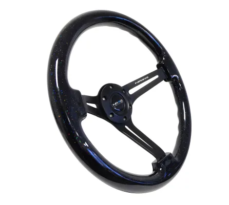 Universal (Rigid) (Galaxy Black Rim, Matte Black Spokes) (350mm Diameter) (3