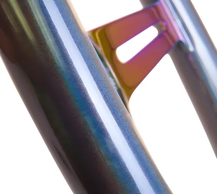 Universal (Pearlescent Chameleon Rim, Neochrome Spokes) (350mm Diameter) (1.5