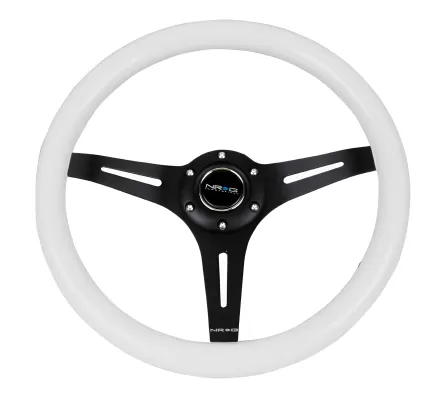 Universal (White Rim, Black Spokes) (350mm Diameter) (1.5