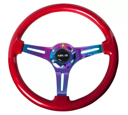 Universal (Red Rim, Neo-Chrome Spokes) (350mm Diameter) (1.5