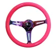 Universal (Neon Pink Rim, Neochrome Spokes) (350mm Diameter) (1.5