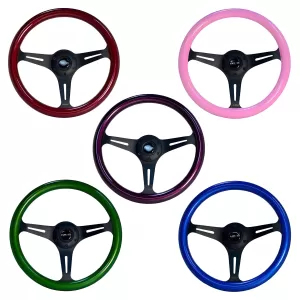 General Representation 2005 Audi A6 NRG Painted Wood Steering Wheel