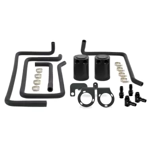 Nissan 370Z - 2009 to 2020 - All [All] (Dual-Can Bolt-On Kit) (Black Hoses)
