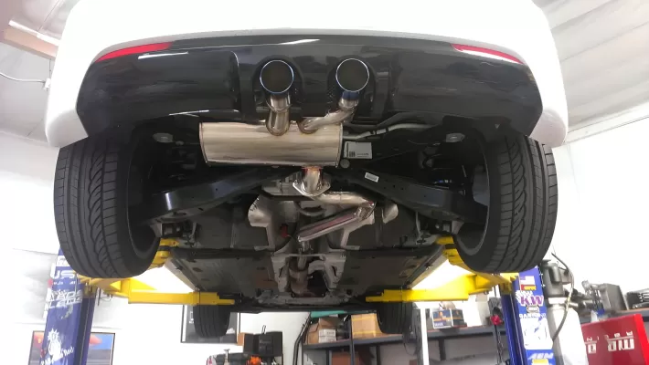 Volkswagen Golf R - 2012 to 2013 - All [All] (Burnt Titanium Style Tips)