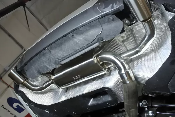 BMW 3 Series - 2019 to 2024 - Sedan [330i] (Burnt Titanium Style Tips) (Axle-Back) : Rolled Polished Tips option shown for fitment reference only.