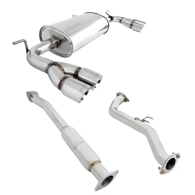 Hyundai Genesis - 2010 to 2014 - 2 Door Coupe [2.0T, 2.0T Premium, 2.0T R Spec, 2.0T Track] (Quad Rolled Polished Tips) (Catback)