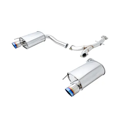 Lexus IS 350 - 2006 to 2013 - Sedan [All] (Dual Burnt Titanium Style Tips) (Axle-Back)