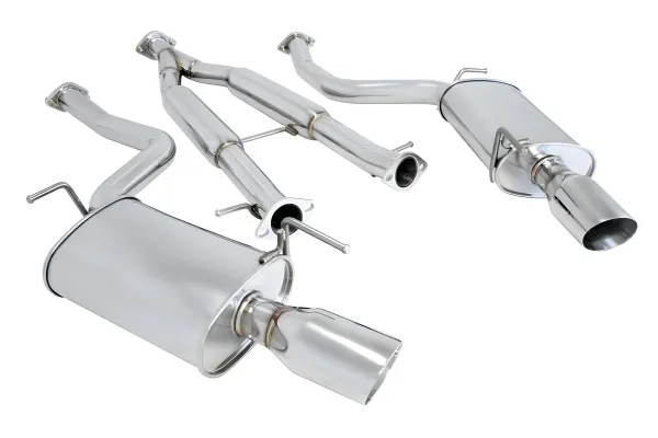 Infiniti G35 - 2007 to 2008 - 4 Door Sedan [All] (Dual Polished Tips) (3 Inch Piping)