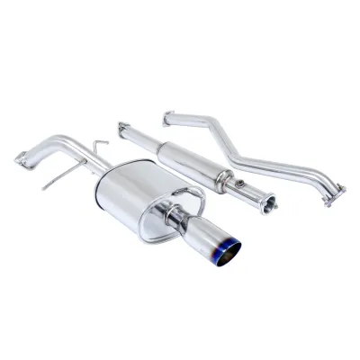 Mitsubishi Lancer - 2002 to 2006 - All [All Except OZ Rally] (Rolled Burnt Titanium Style Tip)