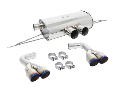 BMW X5 M - 2015 to 2018 - SUV [All] (Rolled Burnt Titanium Style Tips) (Axle-Back)