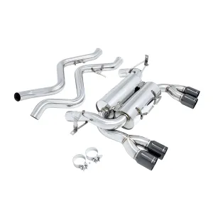 BMW 3 Series M3 - 2008 to 2013 - 2 Door Coupe [All] (Black Chrome Quad Tips) (Axle-Back)
