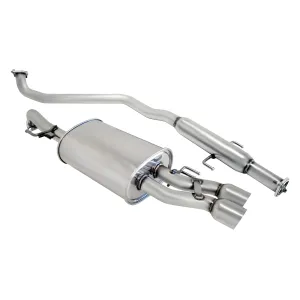 Kia Forte - 2010 to 2013 - 2 Door Coupe [All] (Dual Polished Tips)