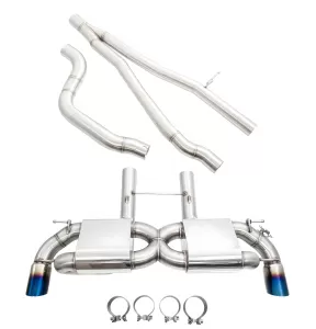 Toyota GR Supra - 2020 to 2025 - Coupe [All Except 2.0] (Dual Burnt Titanium Style Tips)