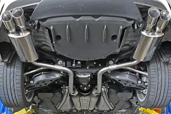 Lexus RC 350 - 2015 to 2025 - Coupe [All] (Axle-Back) (Quad Polished Tips)