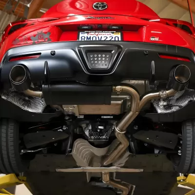 Toyota GR Supra - 2020 to 2026 - Coupe [All Except 2.0] (Dual Carbon Fiber Tips)