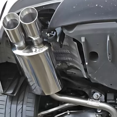 Lexus RC 300 - 2018 to 2023 - Coupe [Base, F SPORT, F SPORT Black Line] with 2.0L & Turbo & RWD (Axle-Back) (Quad Polished Tips)