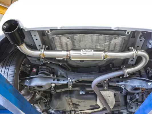 Scion tC - 2011 to 2016 - Hatchback [All] (Axle-Back) (Black Tip)