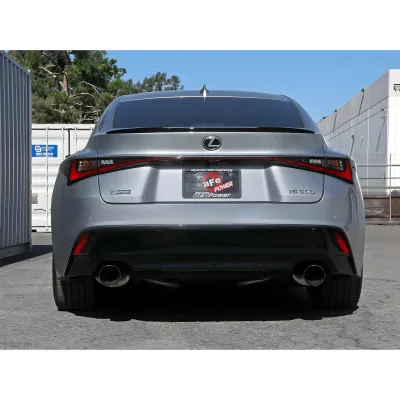 Lexus IS 200t - 2016 to 2017 - Sedan [All] (Axle-Back) (Dual Polished Tips)