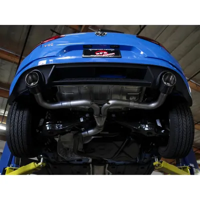 Volkswagen Golf GTI - 2018 to 2021 - 4 Door Hatchback [All] (Axle-Back) (Mach Force-Xp) (Carbon Fiber Tips) (MK7.5 Models Only)