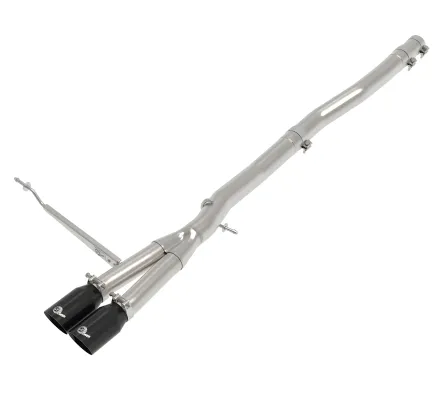 Mini Cooper Hardtop - 2017 to 2024 - 2 Door Hatchback [John Cooper Works, John Cooper Works Classic, John Cooper Works GP, S, S Classic] (Mach Force-Xp) (3 Inch System) (No Muffler) (Black Tips)