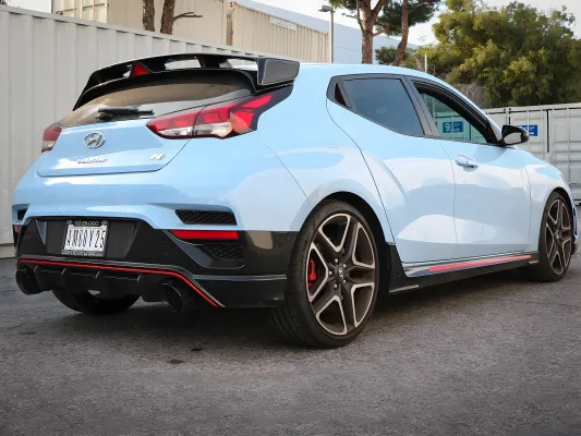 Hyundai Veloster - 2019 to 2020 - Hatchback [N] (Axle-Back) (Black Tips) (Without Performance Package)