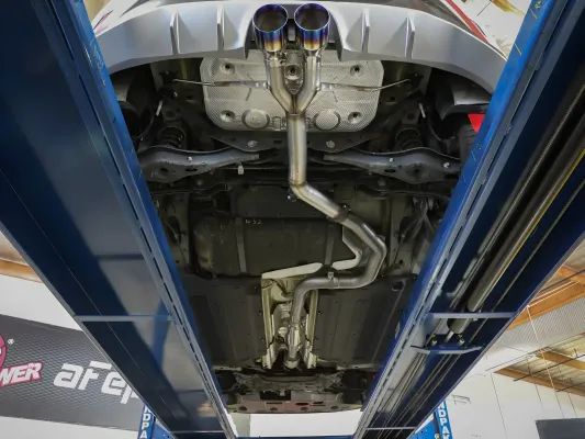 Hyundai Veloster - 2019 to 2021 - Hatchback [VelosterTurbo, VelosterTurbo R Spec, VelosterTurbo Ultimate] (Axle-Back) (Polished Tips) : Blue tip version shown for demo purposes.