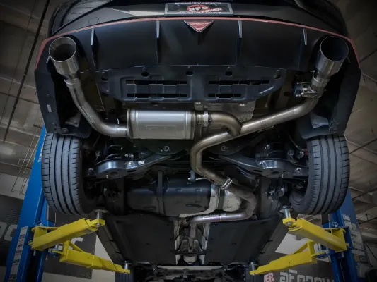 Hyundai Elantra - 2022 to 2026 - Sedan [N] (Axle-Back) (Polished Tips) (Retains Factory Electronic Exhaust Valve Function)