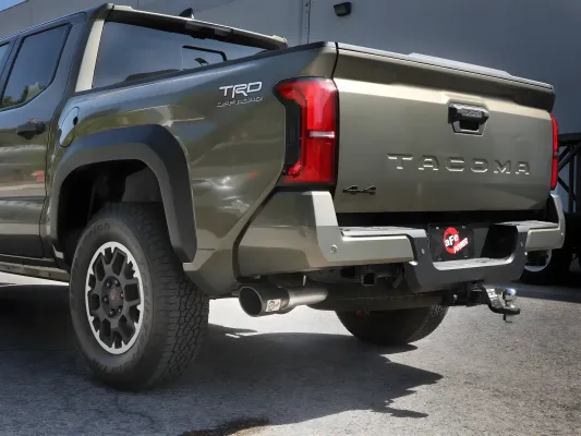 Toyota Tacoma - 2024 to 2026 - All [All] (Apollo GT Series) (Side Exit Black Tip) (For Models With Rear Coil Springs)