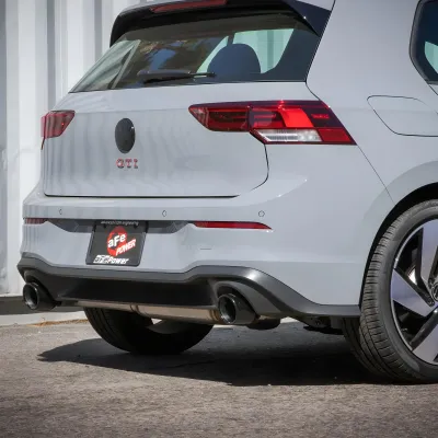 Volkswagen Golf GTI - 2022 to 2025 - Hatchback [All] (Cat-Back) (Mach Force-Xp) (Dual Black Tips)