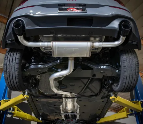 Volkswagen Golf GTI - 2022 to 2025 - Hatchback [All] (Cat-Back) (Mach Force-Xp) (Dual Black Tips)