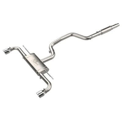 Volkswagen Golf GTI - 2022 to 2025 - Hatchback [All] (Cat-Back) (Mach Force-Xp) (Dual Polished Tips)