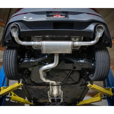 Volkswagen Golf GTI - 2022 to 2025 - Hatchback [All] (Cat-Back) (Mach Force-Xp) (Dual Polished Tips)