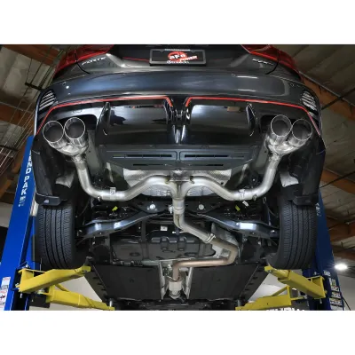 Kia Forte - 2020 to 2021 - Sedan [GT] (Axle-Back) (Quad Polished Tips) (Without Mid Pipe)