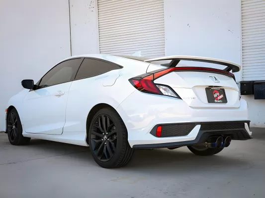Honda Civic - 2017 to 2020 - 2 Door Coupe [Si] (Race Style) (Blue Flame Tips)
