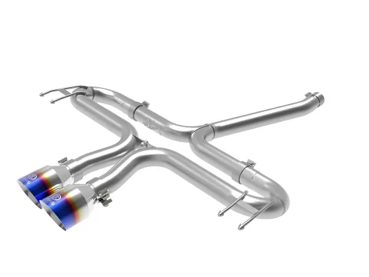 Honda Civic - 2017 to 2021 - 4 Door Hatchback [Sport 1.5L Turbo, Sport Touring] (Race Style) (Axle-Back) (Blue Flame Tips)