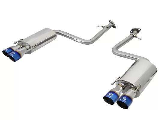 Lexus RC 350 - 2015 to 2025 - Coupe [All] (Axle-Back) (Quad Blue Flame Tips)